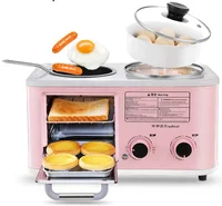 Multi Function Breakfast Maker Machine With Toast Oven Frying Pan Boiler Steamer 4 In 1 Breakfast Machine 1
