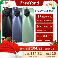 【World Premiere】FreeYond M6 Smartphone 6.78" FHD+ IPS Display 256GB ROM 16GB RAM NFC 5000mAh Android 13 Cellular Global Version