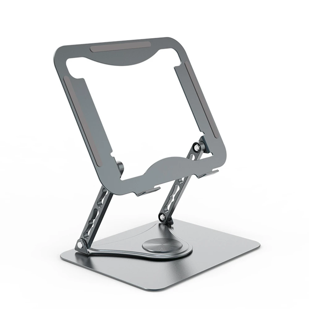 Laptop Stand Adjustable Aluminum Computer Desk Riser 360 Rotation Multi