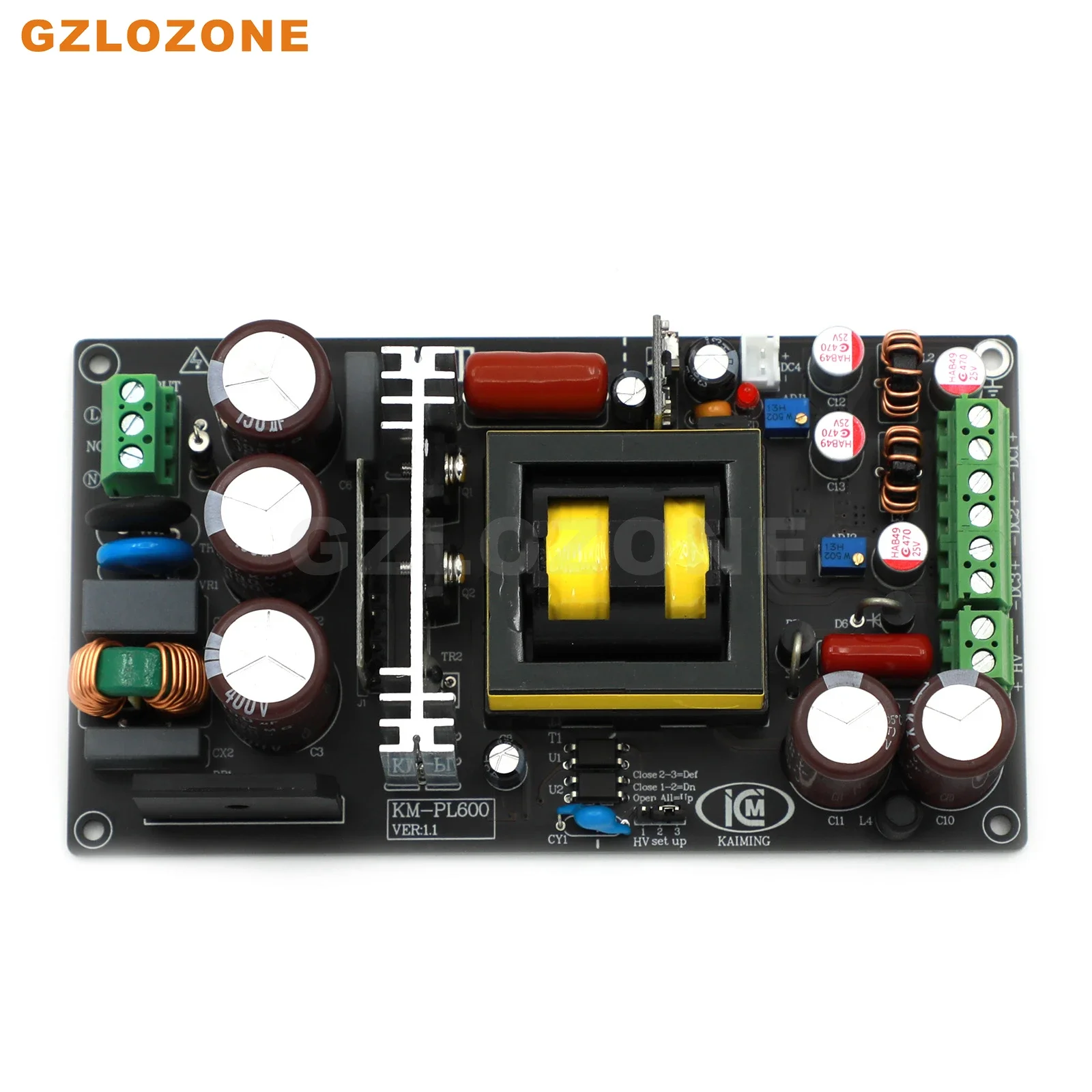 GZLOZONE ハイパワー LLC スイッチング電源 600 ワット SMPS ボード