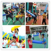 3 Pcs Child Inflatable Balloon Refueling Competition Applauder Stick Props for Family Outdoor Game  Cheer Kid Exercisev 2