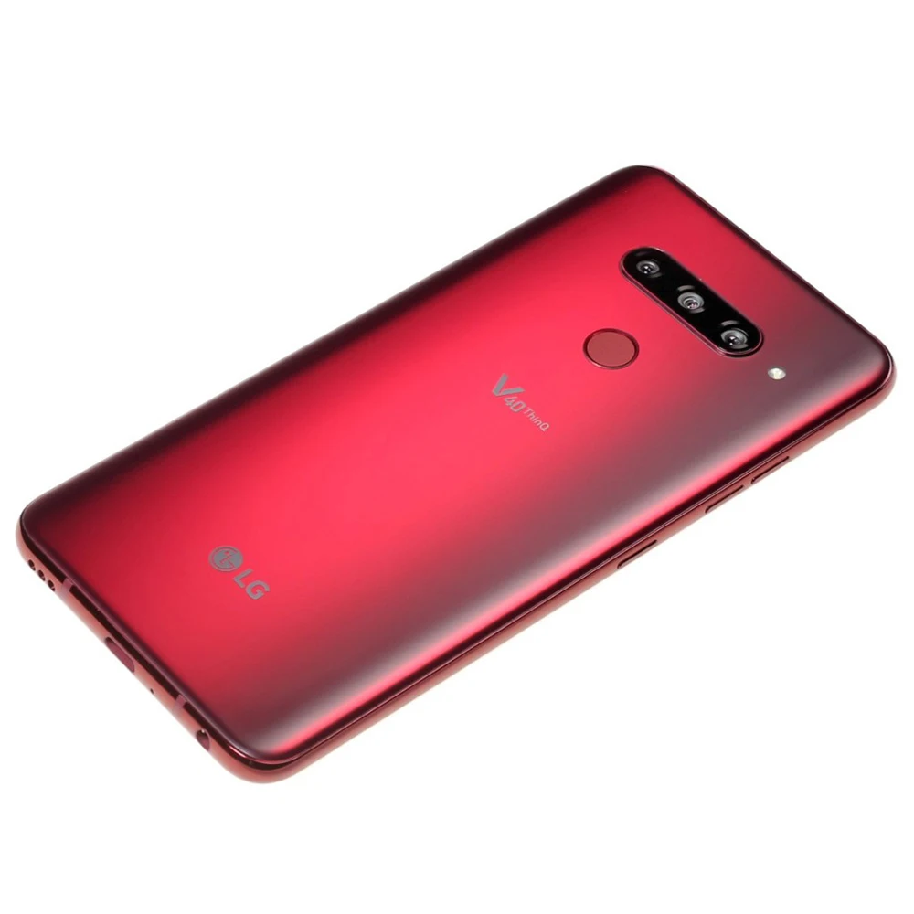 Original LG V40 ThinQ 4G LTE Mobile Phone 6.4'' 6GB RAM 64GB/128GB ROM 16MP Single/Dual SIM Fingerprint V405UA V405EBW CellPhone 5