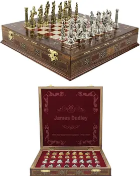 Custom Chess Set - Personalized Chess Set - Gift Idea