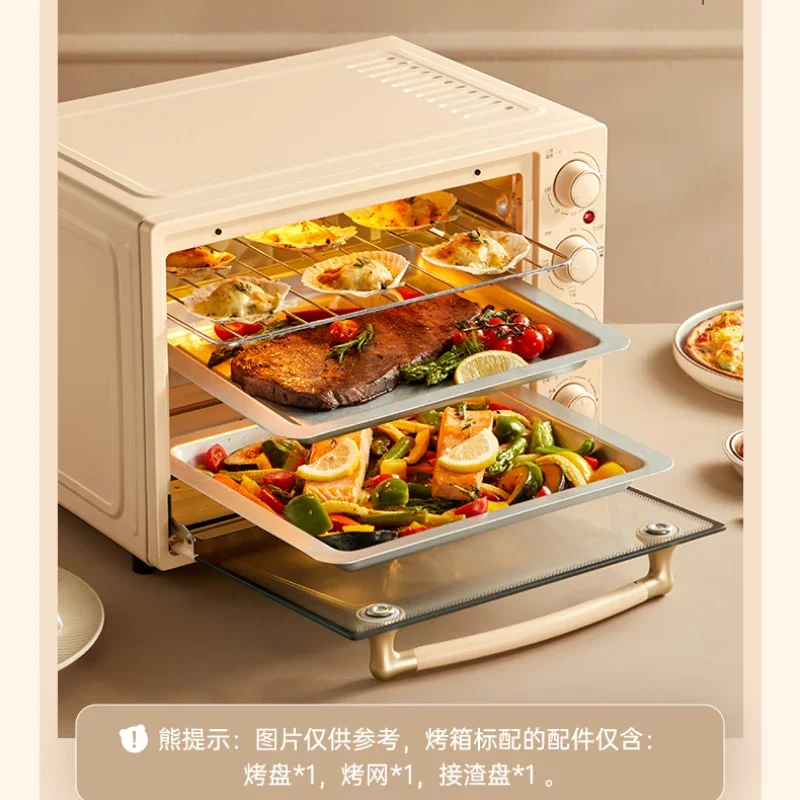 Oven household electric oven small large capacity baking dedicated fully automatic multi-function 3