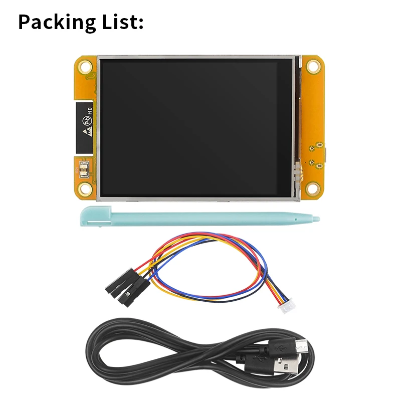 Polegada Esp32 Display para Arduino Lvgl Wifi & Placa de Desenvolvimento Bluetooth 240*320 Tela Lcd Tft Módulo com Toque Wroom 2.8 - Imagem 2