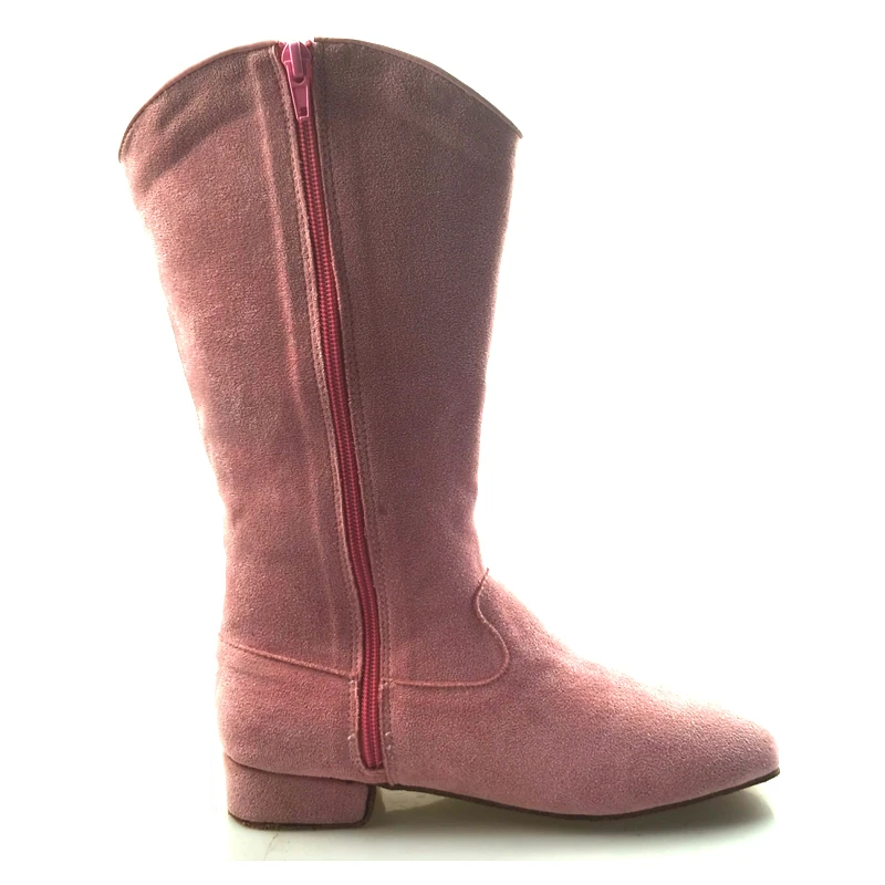Suede Sole Boot Step Women Latin Dance Boots Salsa Shoe Long Warm Up Line Shoes West Coast Swayd Dance Boots 4