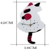 DIY Cat Design Acrylic Wall Clock with Swing Tail Pendulum - Perfect Home Décor Addition for Kitchen, Living Room, Bedroom - Ba 2