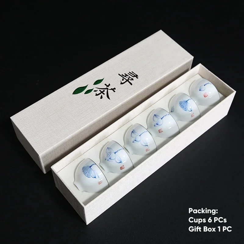 كوب شاي سيراميك مصنوع يدويًا ، وعاء شاي بورسلين ،...