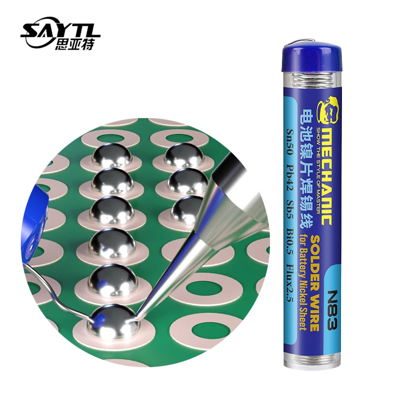 BatterypositiveandnegativenickelsheetsTinsolderwirewelding