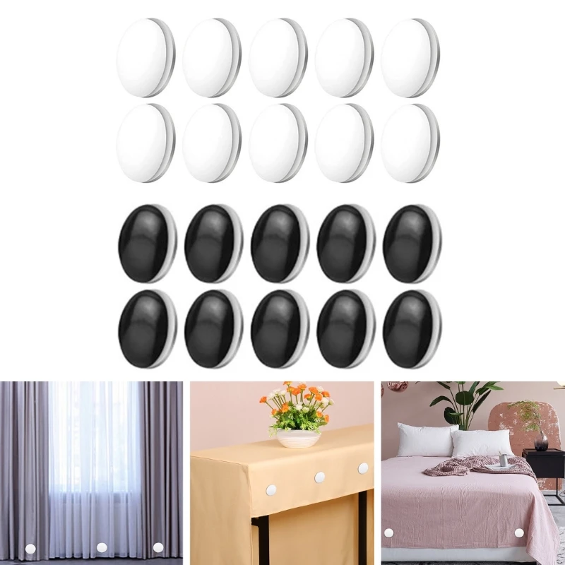 Magnetic Curtains Weights Aesthetic Fridge Magnets Windproof Cloth For Shower Curtains Accessories Decorative Holdbacks