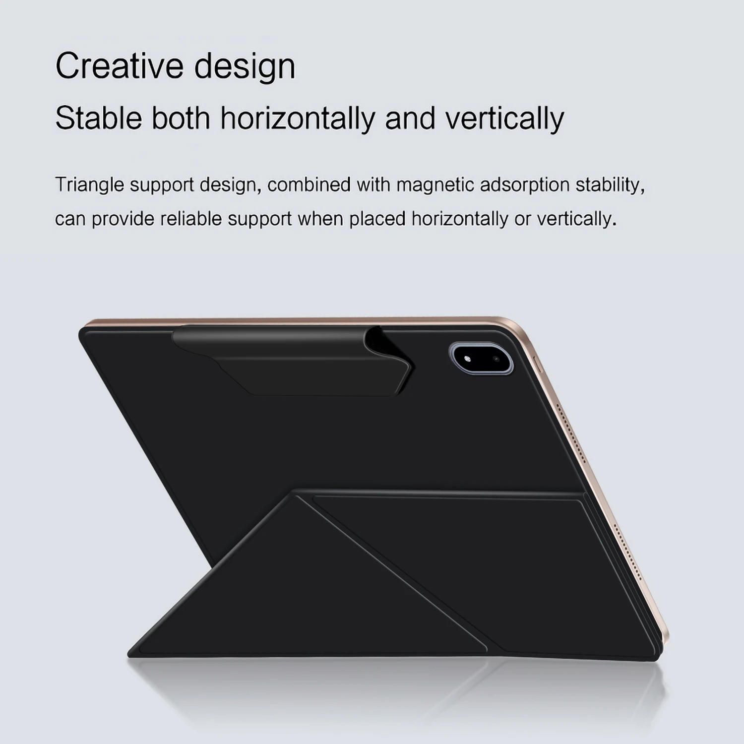 Magnetic Slim Detachable Fold Stand Tablet Case