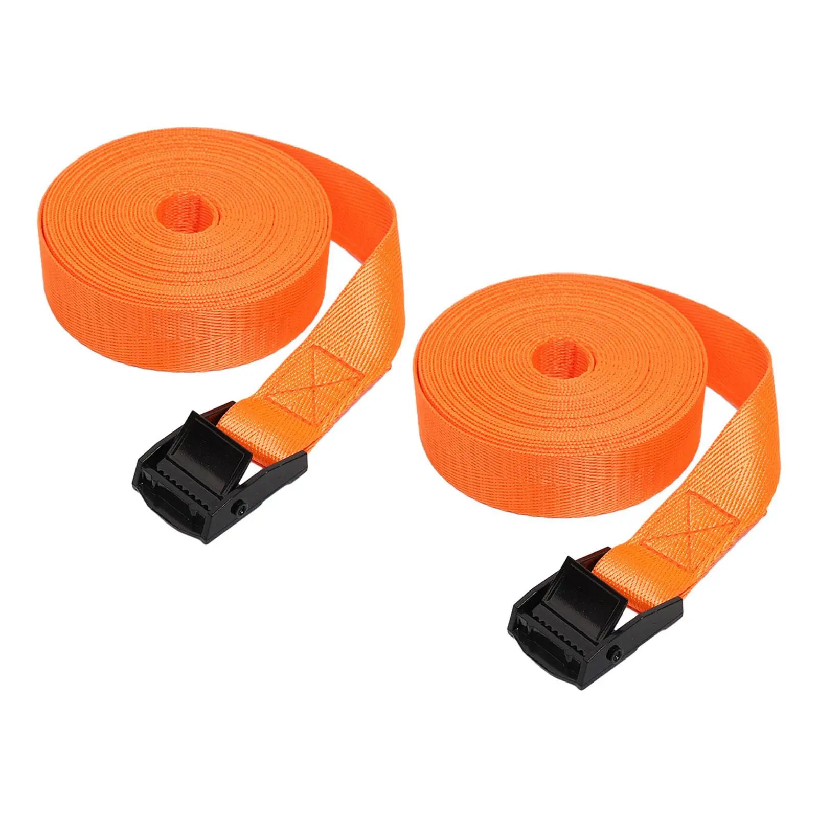 5x 2x Tie Down Straps, Lashing Straps Luggage Straps Premium Cam Buckle Tie Down Straps Car Roof Rack Belts for Car Roof Rack