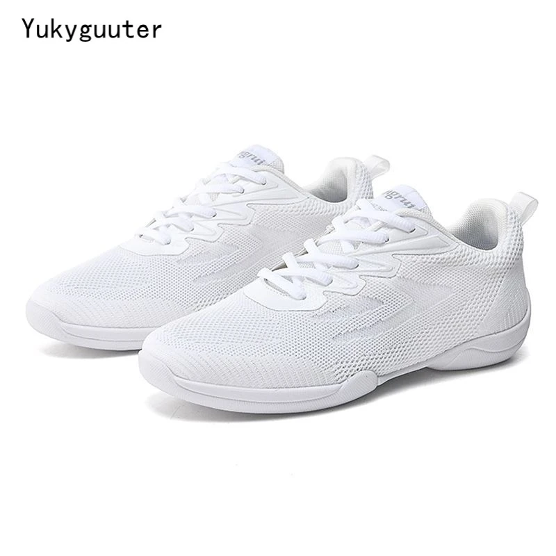 Kids' Sneakers Children's Competitive Aerobics Shoes Soft Bottom Fitness Sports Shoes Jazz Modern Square Girls Boys Dance