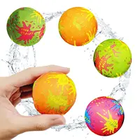 10-100Pcs Reusable Water Balloons,Absorbent Soaker Water Balls for Kids,Summer Beach Swimming Pool Party Favors,Kids Pool Toys 1