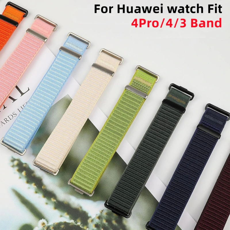 Breathable Braided Nylon Loop Strap - Comfortable Watch Band Accessory