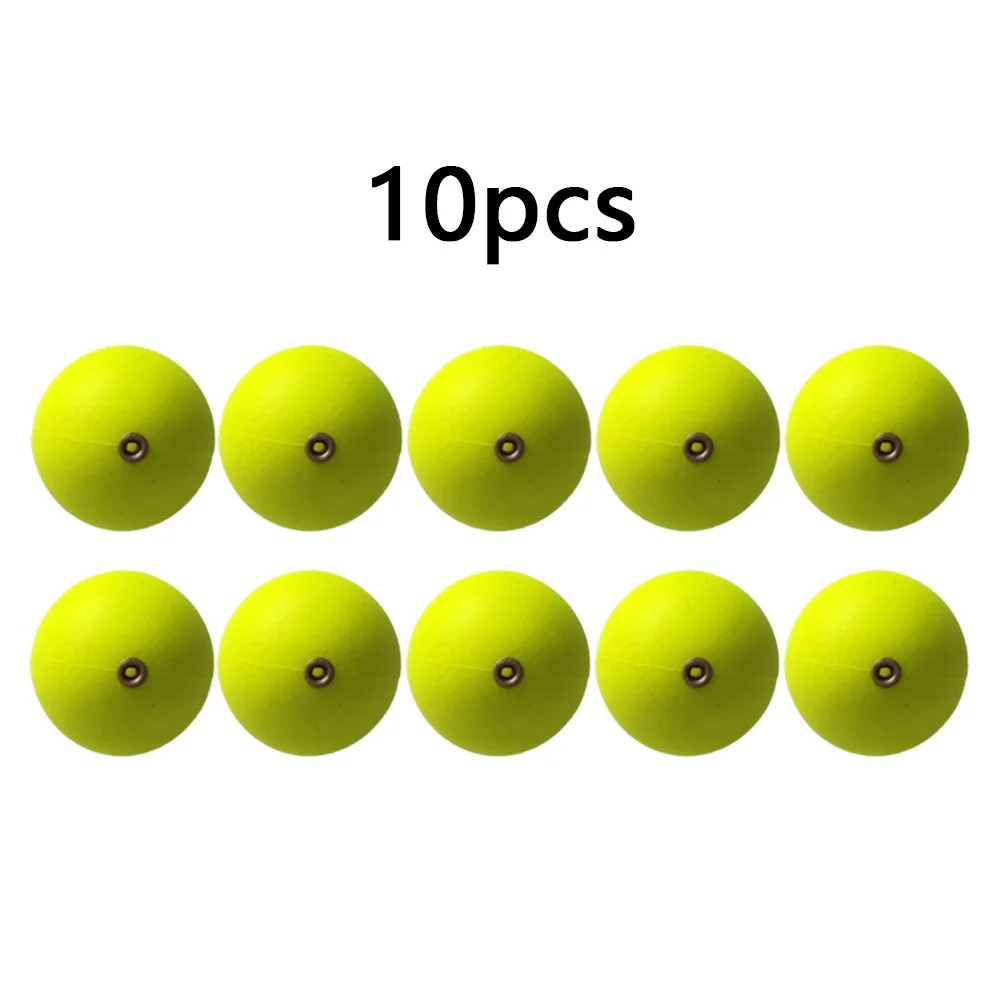 30 x 15mm Yellow Pop Up Poly Balls/Beads Floating Pike Rigs, 