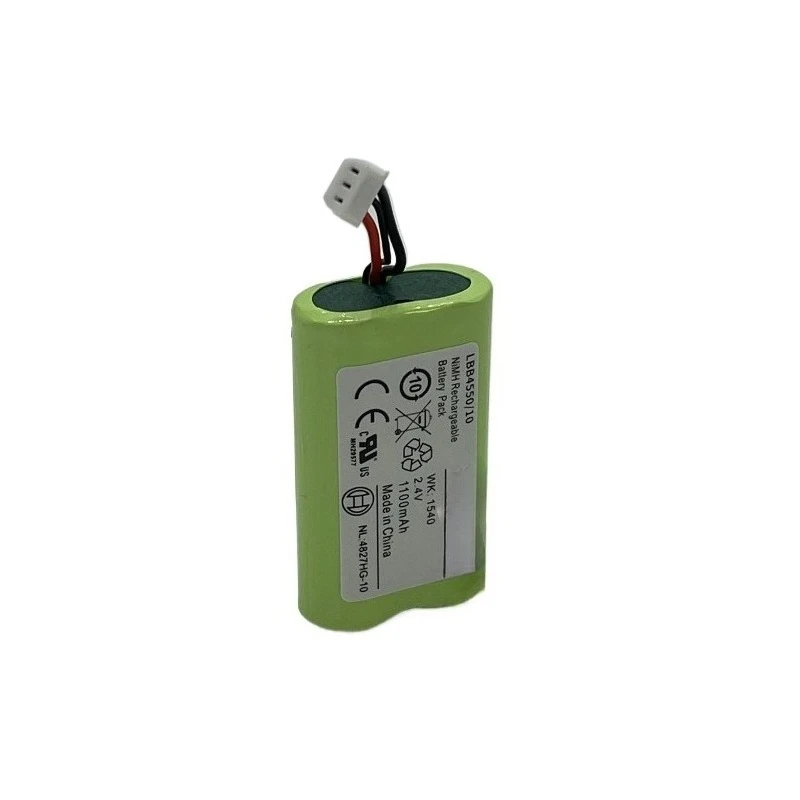 2.4V 1100mAh AA NiMH Battery Pack with NTC Thermistor for Receiver, Headphone De