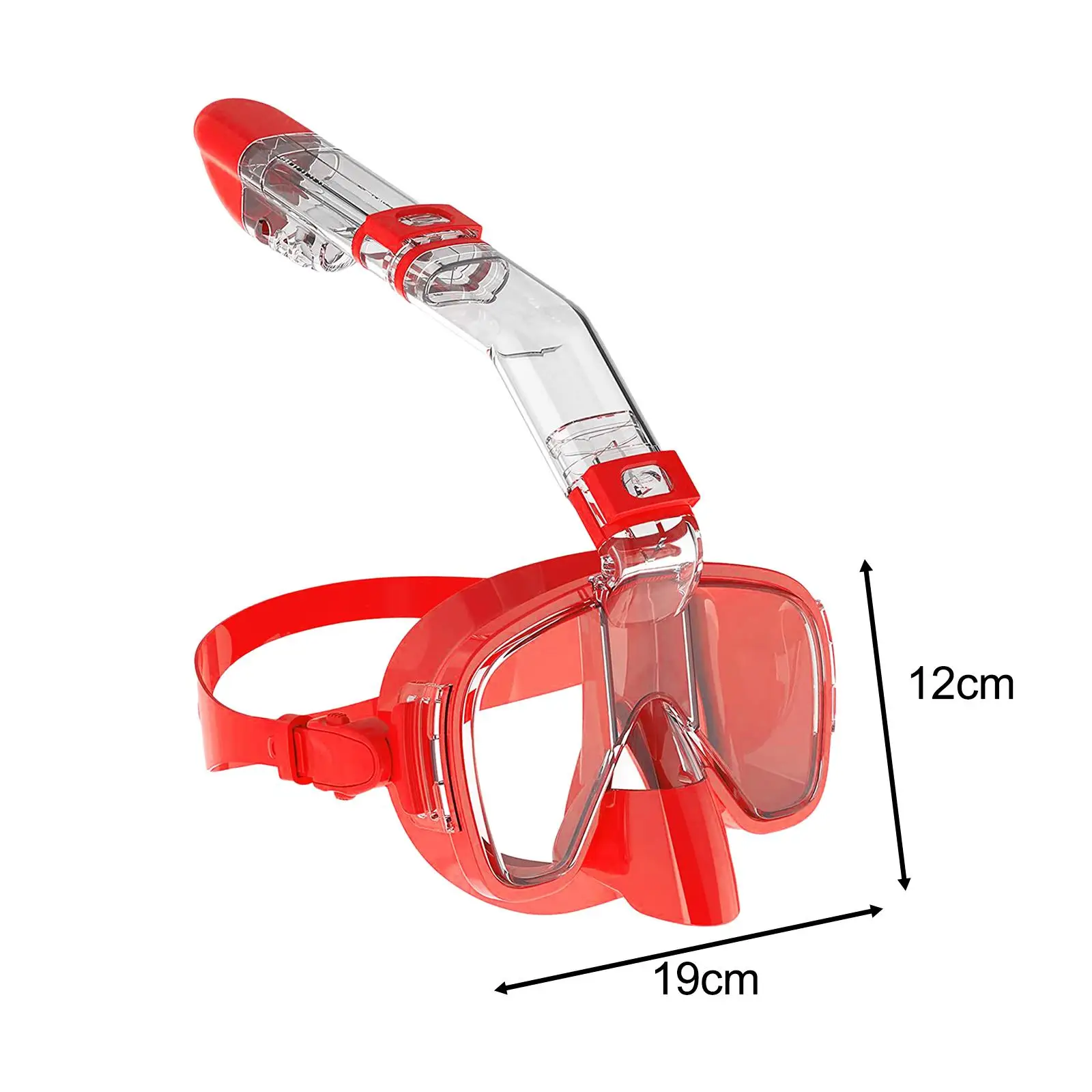 Snorkel Set Portable Snorkeling Gear for Scuba Diving Swimming Accessories