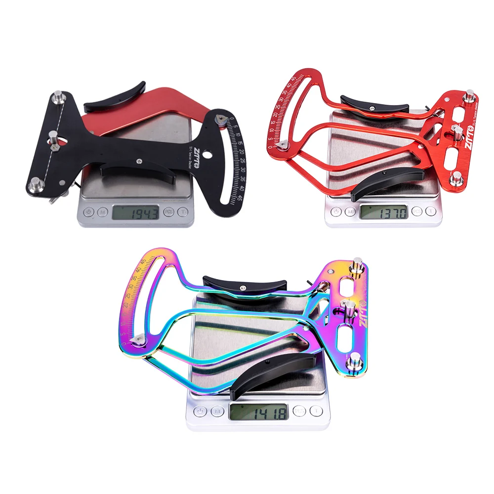 ZTTO CNC Bicycle Spoke Tension Meter Wheel Builders Tensioner Tool MTB Road Spoke Wrench Checker Indicator Accurate Stable Tool bike accessories