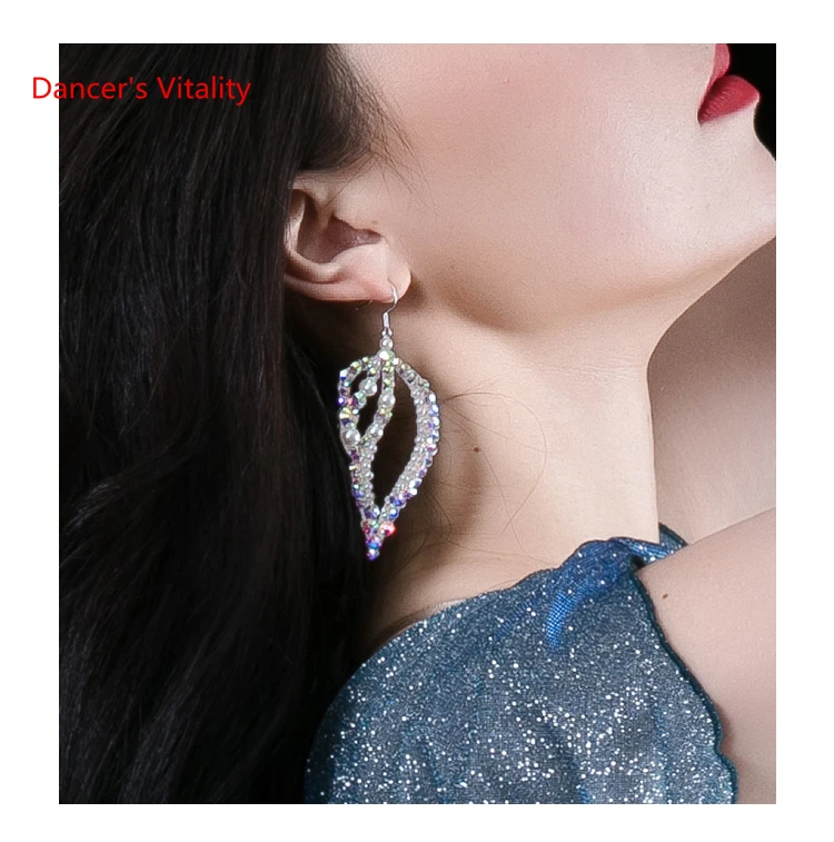para danza del vientre, pendientes de AB para mujeres mayores, joyería Oriental, Ropa de baile|Danza del vientre| - AliExpress