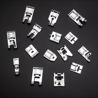 32 pièces fournitures de Machine à coudre pieds-de-biche pour Machines à coudre ensemble de Kit de pieds 4