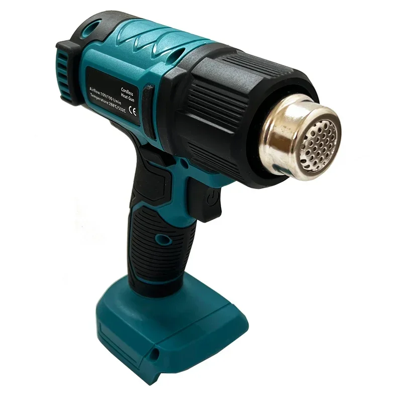 Cordless Heat Gun Hot Air Gun Industrial Handheld Electric for Makita 18V Battery Adjustable Temperatures