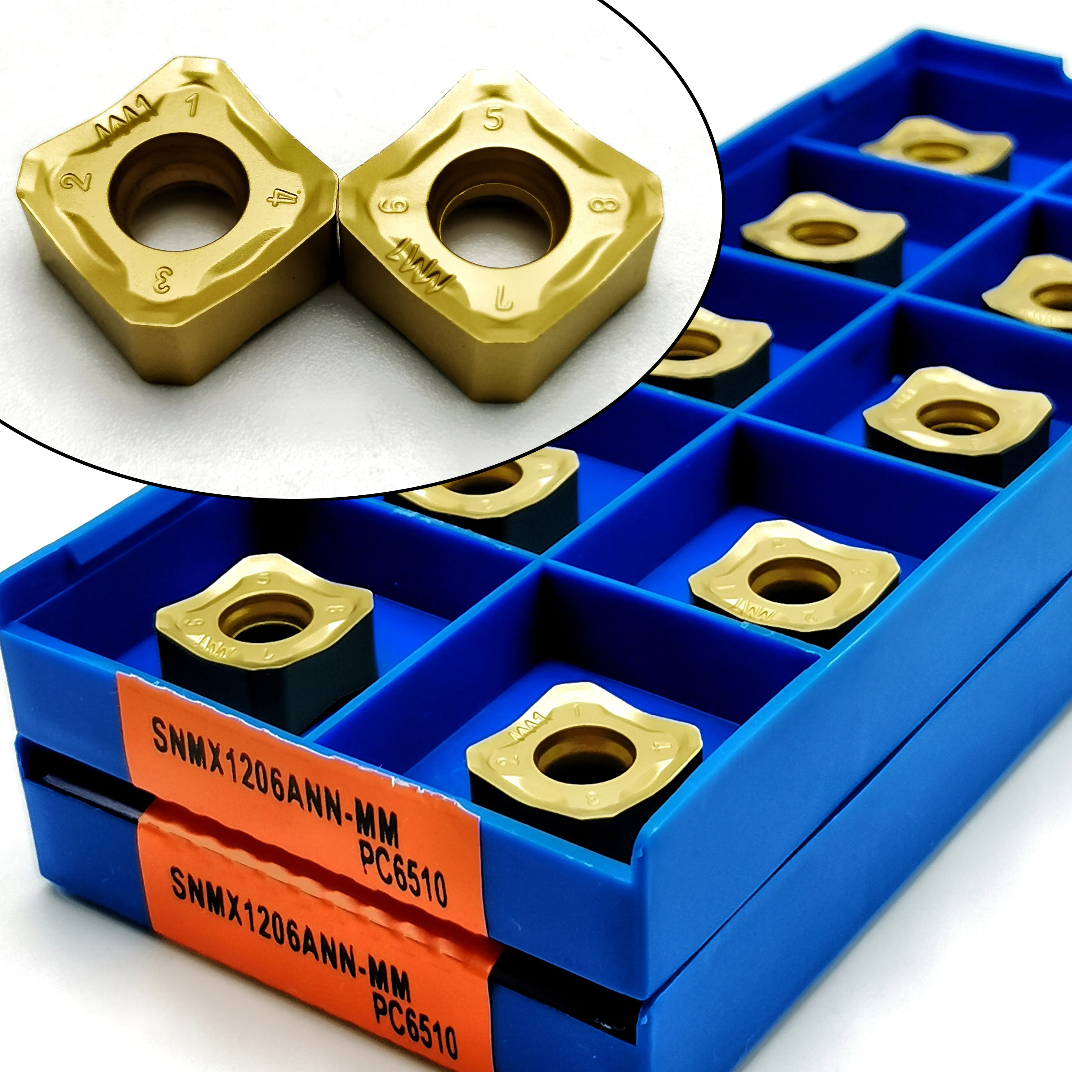 SNMX1206CarbideMillingInsertMachiningCastIronDieSteelMilling