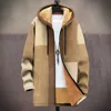 Men Cardigans Coats Skull Head Printed Plush Thick Winter Abstract Art Graphics Jackets Casual Streetwear Unisex Clothing 4