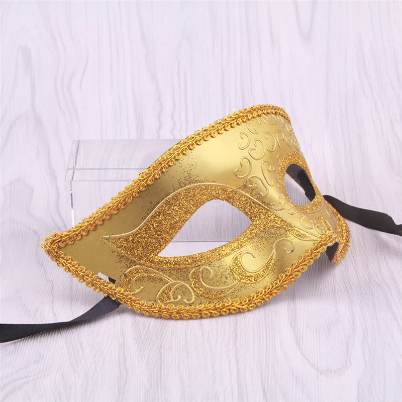 1pc Masquerade Masks for Couple Venetian Woman Lace Men PP Cosplay Costume Carnival Prom Party Personality Headdress Masks