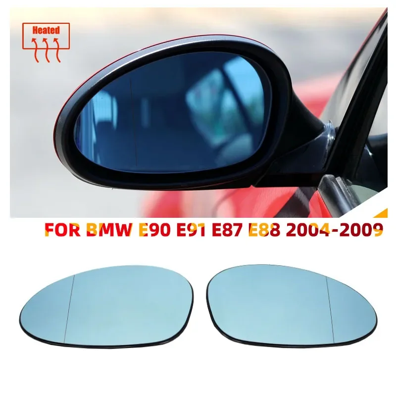 Pejo Retrovisor De Cristal Azul Con Base Calefactable Para Coche, A