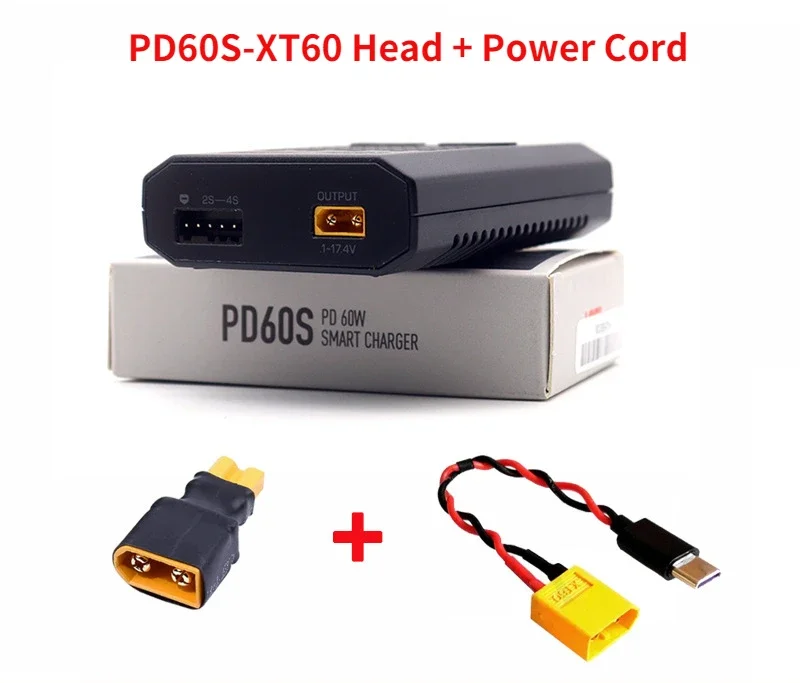 ISDT PD60S Chargeur LiPo 1-4S 60W Balance RC