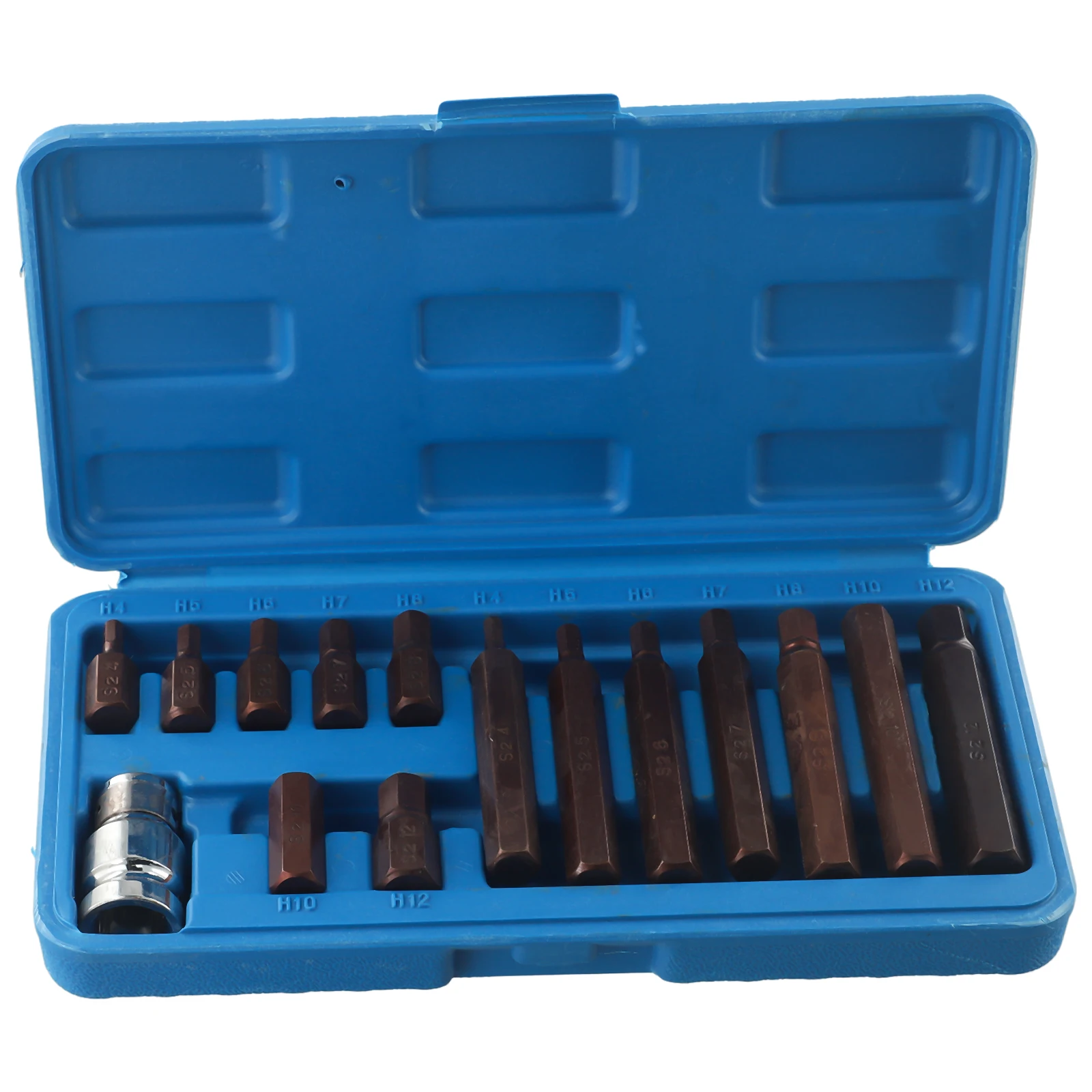 Set Di Chiavi A Bussola Da 15 Pezzi Set Di Chiavi A Bussola Da 1/2 Pollici Cacciavite Esagonale Adattatore Chiave Dinamometrica Chiave A Cricchetto Ut