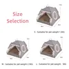 Cat Bed Foldable Cats Tent Dog House Bed Kitten Dog Basket Beds Cute Cat Houses Home Cushion Pet Kennel Products Sweet Princess 6