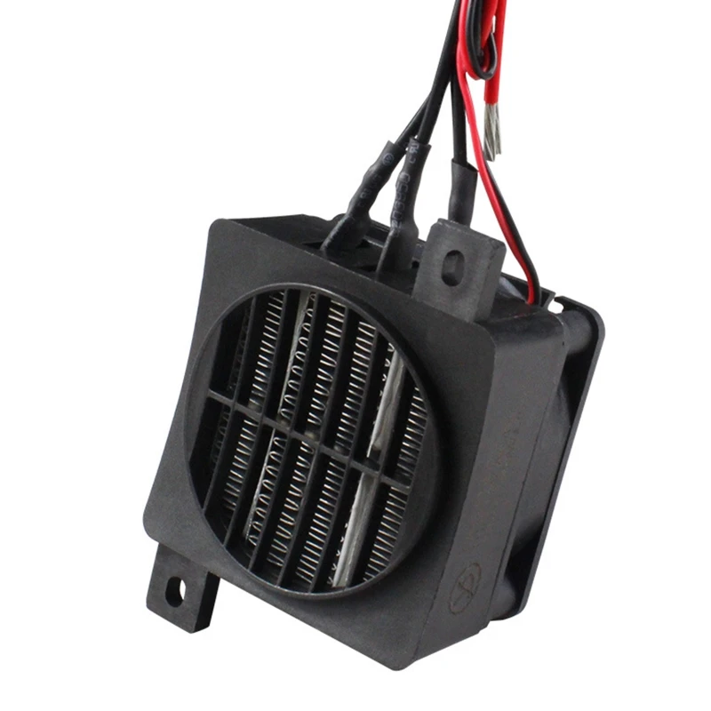 12V 120W PTC Heating with Fan Ceramic Constant Temperature Air Heaters for Heaters, Humidifiers, Clothes