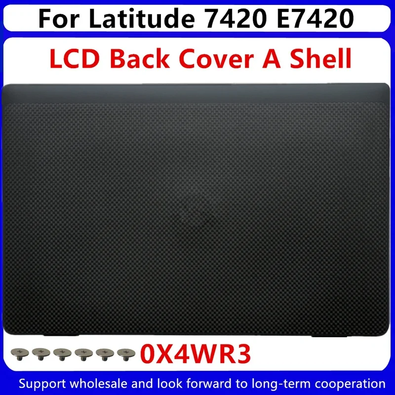 

Новинка для Dell Latitude 7420 E7420 задняя крышка ЖК-дисплея 0X4WR3 X4WR3 HD RGB Cam версия AQ30S000102