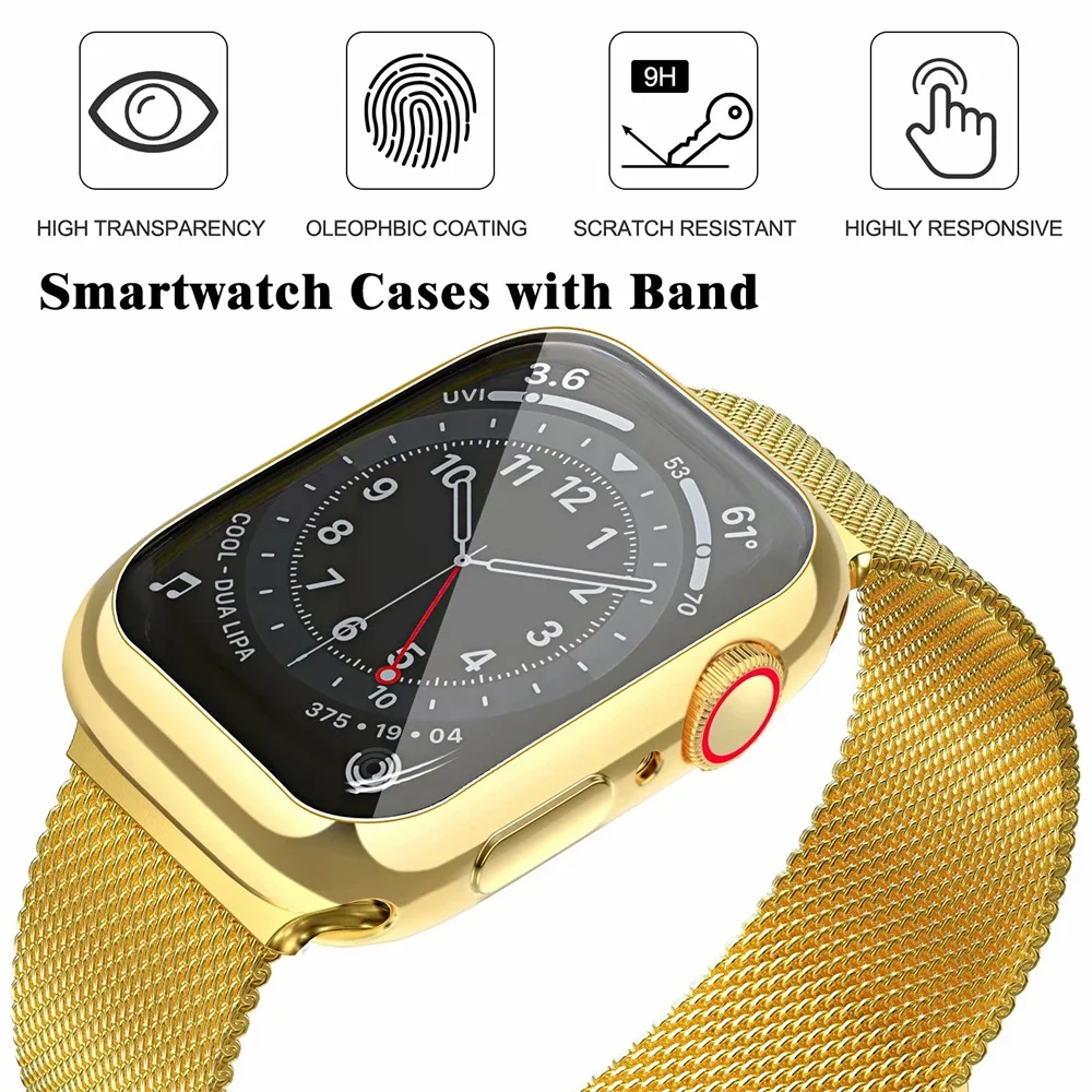 Elegant Milanese Loop Metal Magnetic Band Strap