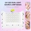 Rechargeable UV LED Nail Lamp 69LEDS Cordless Nail Dryer for Gel Polish Professional Nail Art Manicure Tools For Home And Salon 3