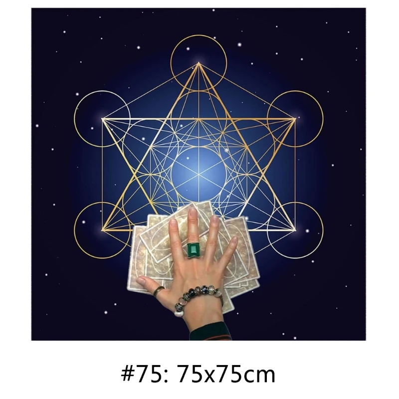 Divination Tablecloth Non-Slip Mat Tarot Cards Tablecloth Altars Cloth Oracles Divination Board Game Accessories DropShipping