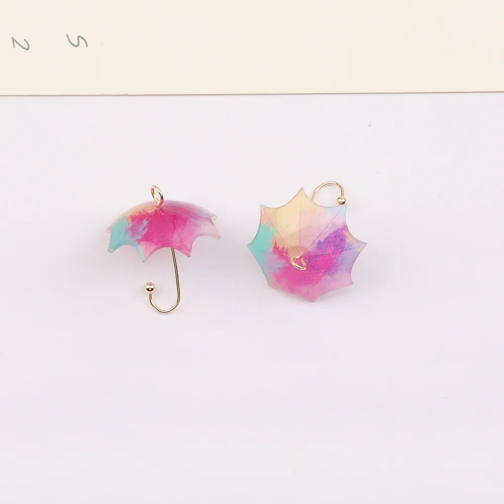 Cordial Design 100Pcs 21*23MM DIY Charms Earrings/Hand Made/Umbrella Shape/Cute Pendant/Jewelry Findings & Components #16270 - cordial