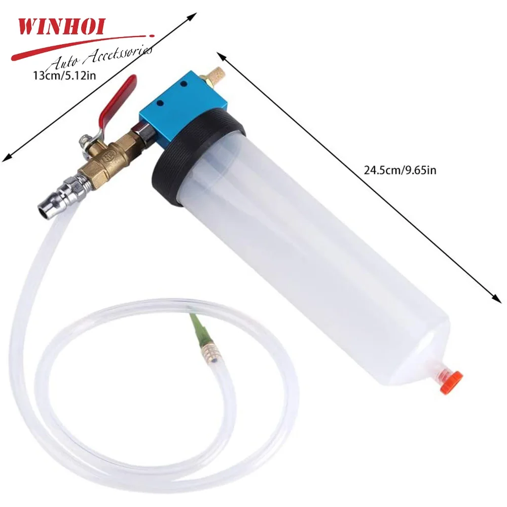 Car Motorcycle Brake Bleeder 300ml Oil Exchanger Universal Oil Pumping Replacement Tool Auto Bleeding Device Brake Fluid Bleeder