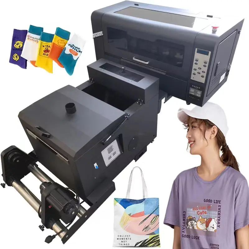 

Best High Speed Dual Head XP600 A3 30cm DTF Printer Printing Machine tshirt DTF Printer 30cm with Powder Shaker