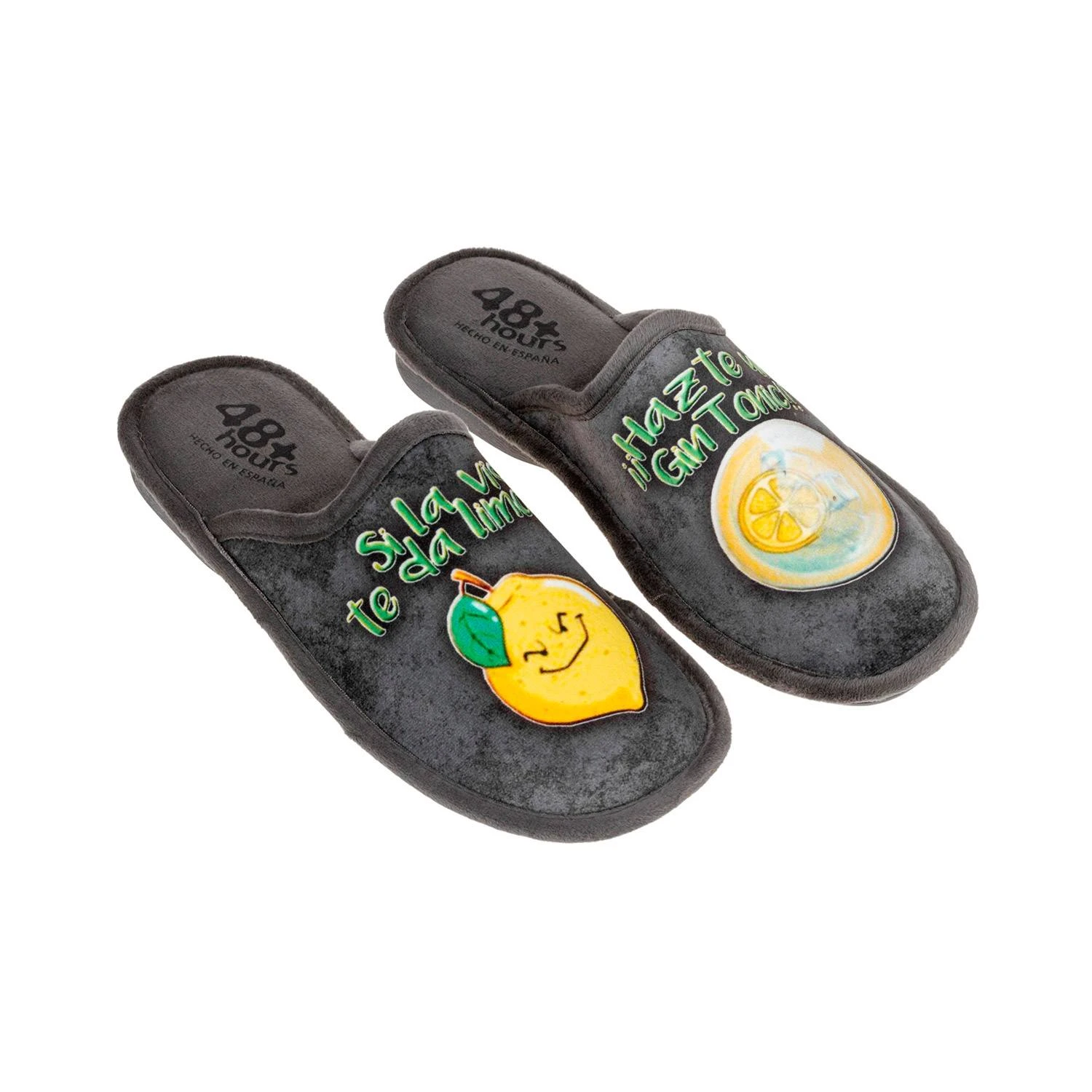 48+ Horas Zapatillas Hombre, Zapatilla Estar Casa Hombres, Pantuflas de Invierno Marca 48Horas