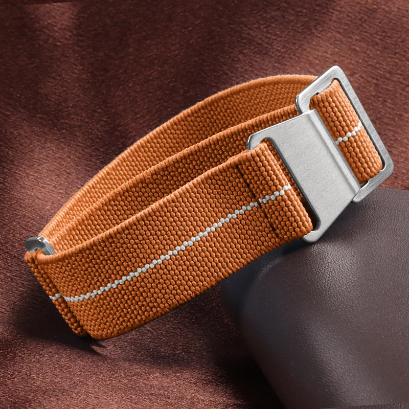 Versatile Nylon Braided Watch Band Elastic Strap - Sport Bracelet