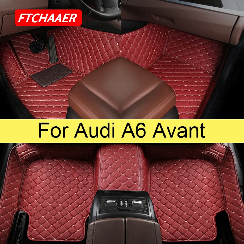 Ftchaaer Car Floor Mats For Audi A6 Avant 4g5 4gd C7 4f5 C6 Foot Coche