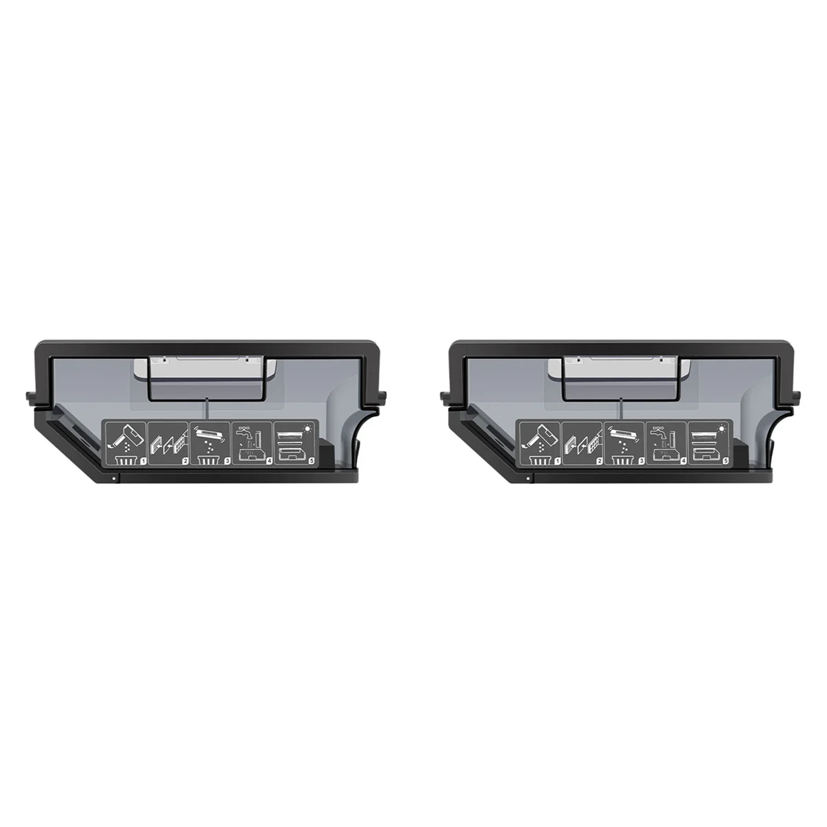 

2 шт., пылесборник для Deebot X1 OMNI/ T10