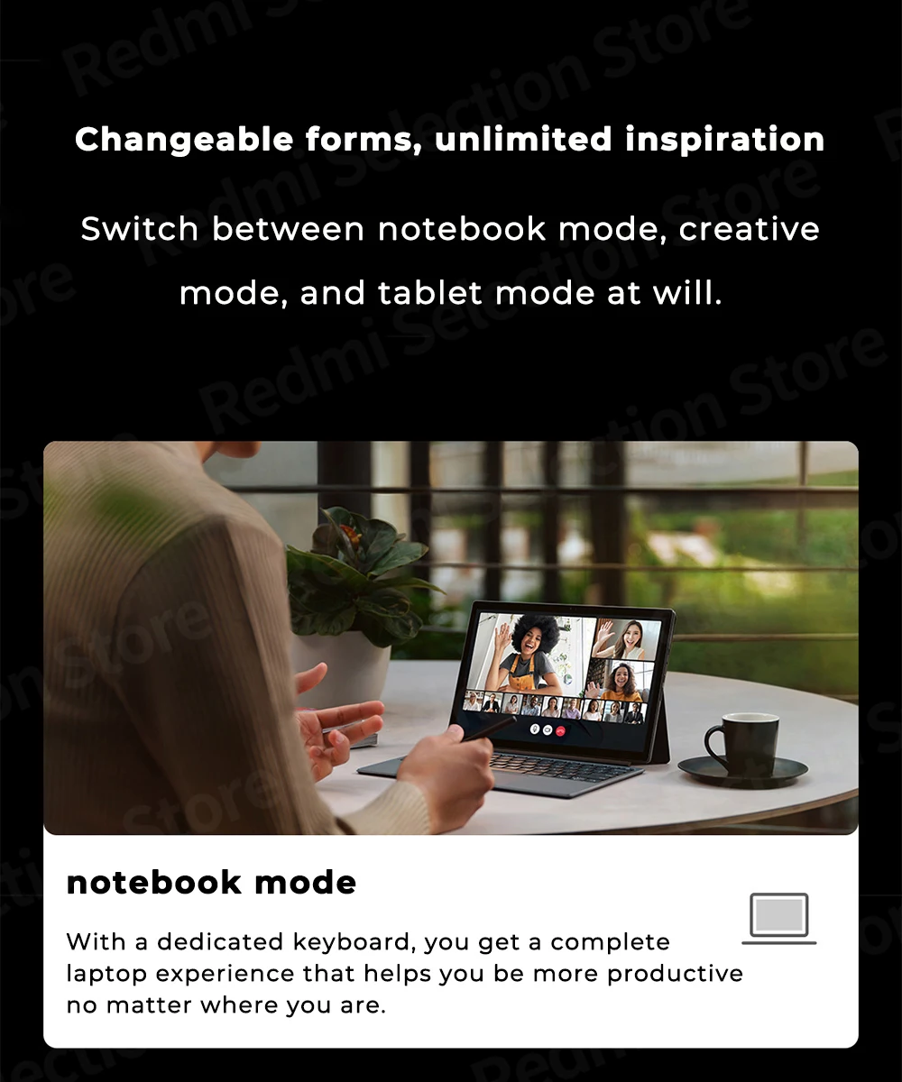 Xiaomi Book 12.4 Tablet: Snapdragon 8cx Gen2, 8GB RAM, 256GB Storage, 2.5K Touch Screen PC Description Image.This Product Can Be Found With The Tag Names Computer Office, Laptop, Laptops