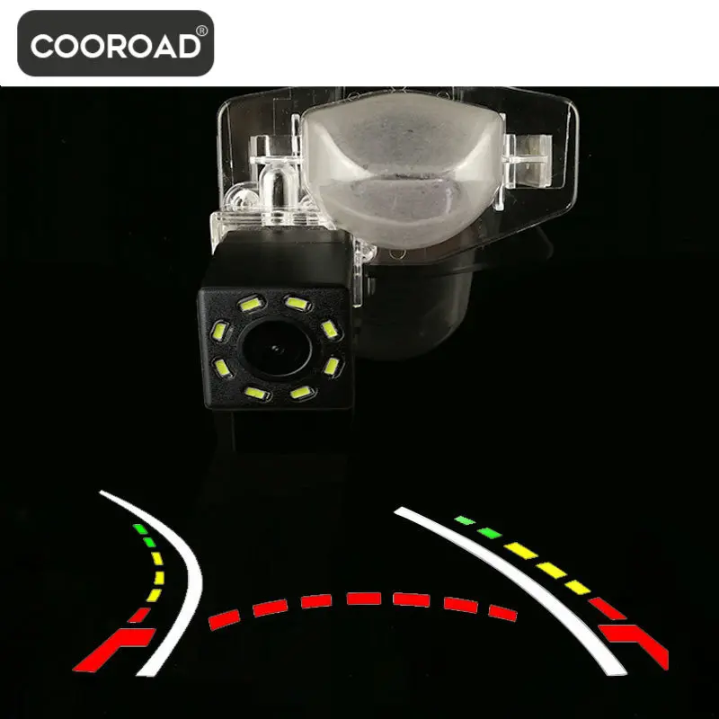 Per Honda Crv Cr-V 2012 2013 2014 2015 Fit Crosstour Odyssey Ccd Telecamera Posteriore Impermeabile Per Auto Fisheye Led Visione Notturna Dinamica