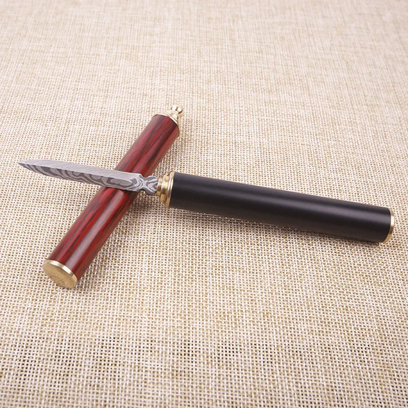1Pcs Sandalwood Tea Knife Needle for Chinese Pu'er Tea Durable Cone Needle Tool for Breaking And Prying Brick