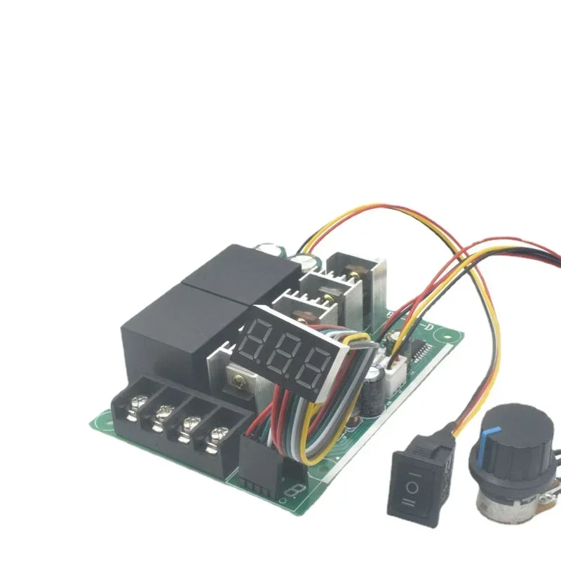 PWM speed controller DC motor Digital display 0~ adjustable drive module Input MAX60A 12V 24V