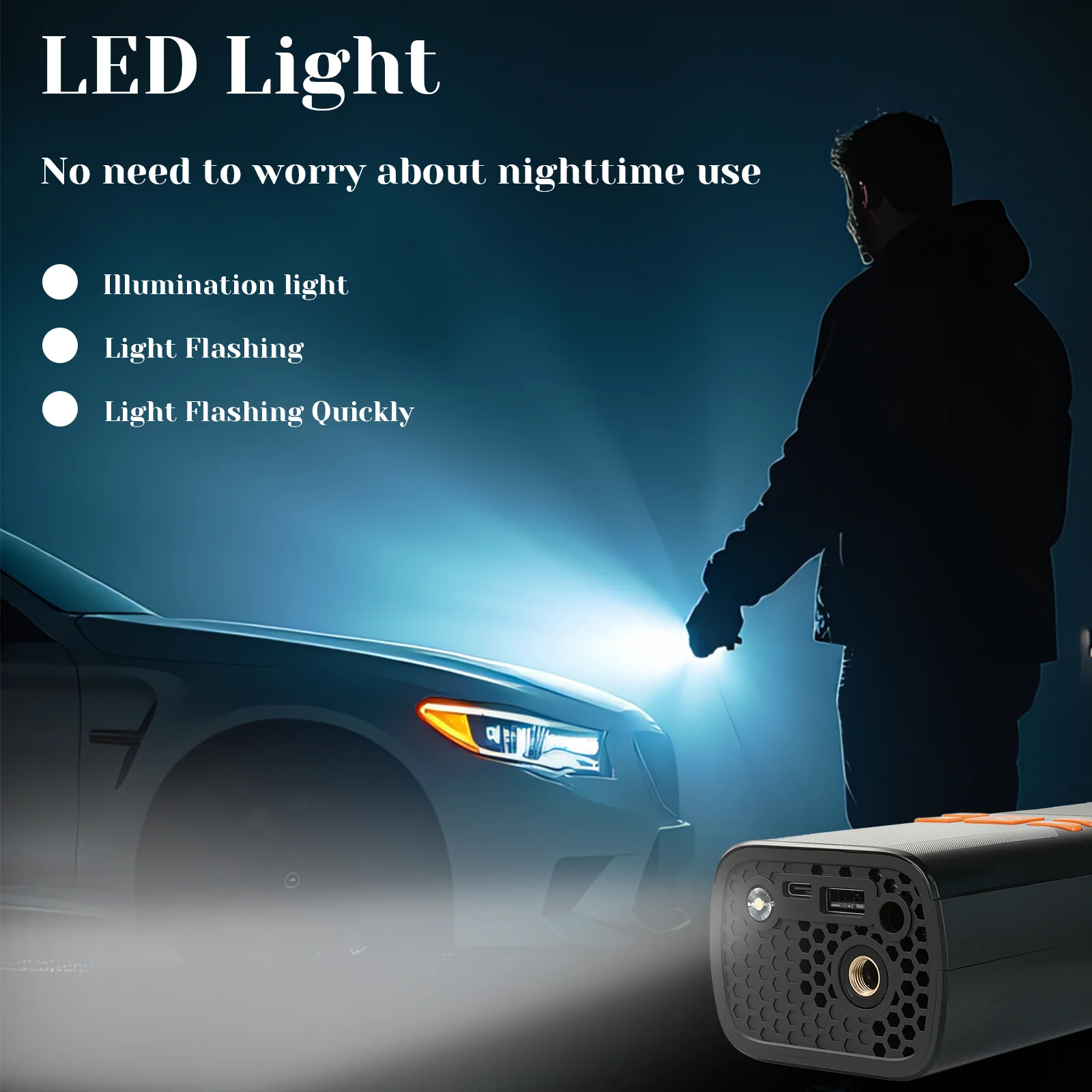 GUWIEYG ������ ���� ���� ����, 6000mAh ���͸�, �ڵ��� Ÿ�̾�, �������, �� ���� ���� ���� ���� ���